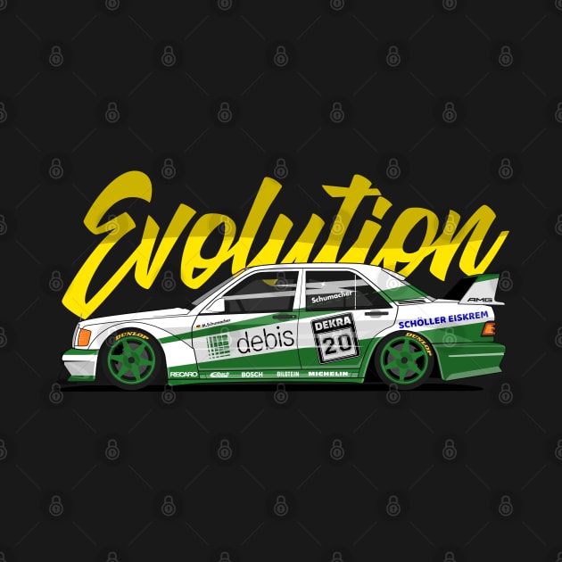 DTM RACING LEGENDS 190E EVO2 by shketdesign