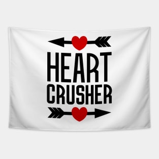 Heart Crusher Valentine's Day Gift Tapestry
