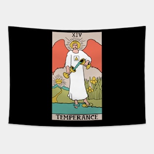 Temperance Tarot Card - Witchy Magic Tapestry