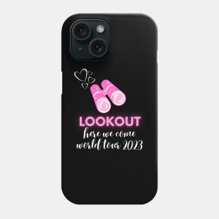 scentsy lookout, here we come, world tour 2023 Phone Case