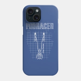 Podracer blueprint Phone Case