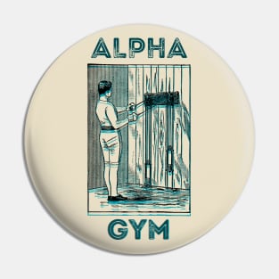 Alpha Gym Workout Beast Pin