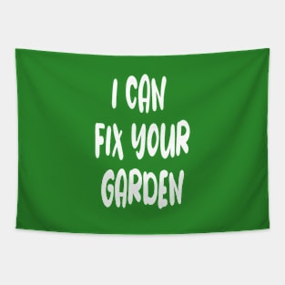 Gardener Horticultural Funny Slogan Tapestry