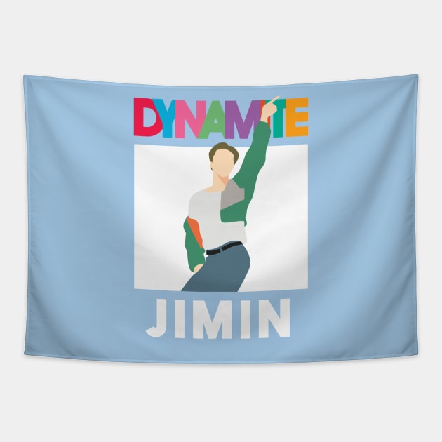 BTS DYNAMITE JIMIN Tapestry by YoshFridays