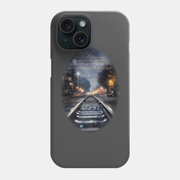 Make my path straight Phone Case by FTLOG