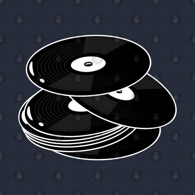 DJ disc jockey discs by keeplooping