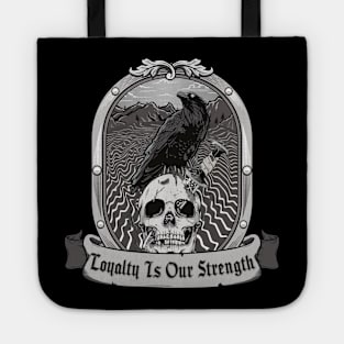 Blood Song Raven's Shadow Loyalty Is Our Strength Tote