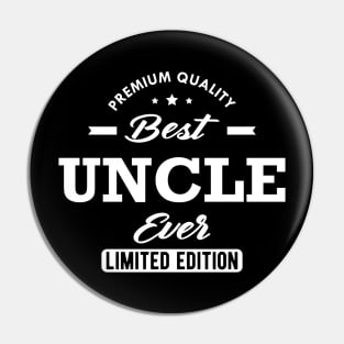 Best Uncle Ever Pin