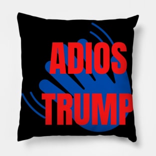 Adios trump funny design Pillow