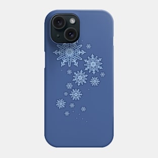 People in Snowflakes Phone Case