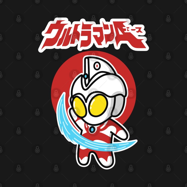 Ultraman Ace Chibi Style Kawaii by The Toku Verse