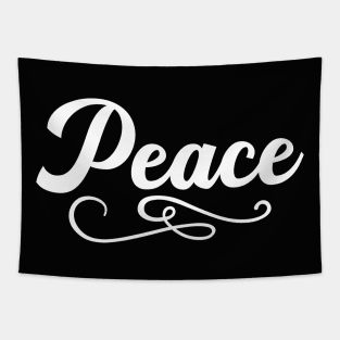 Peace - Uplifting and Motivating Quote Tapestry