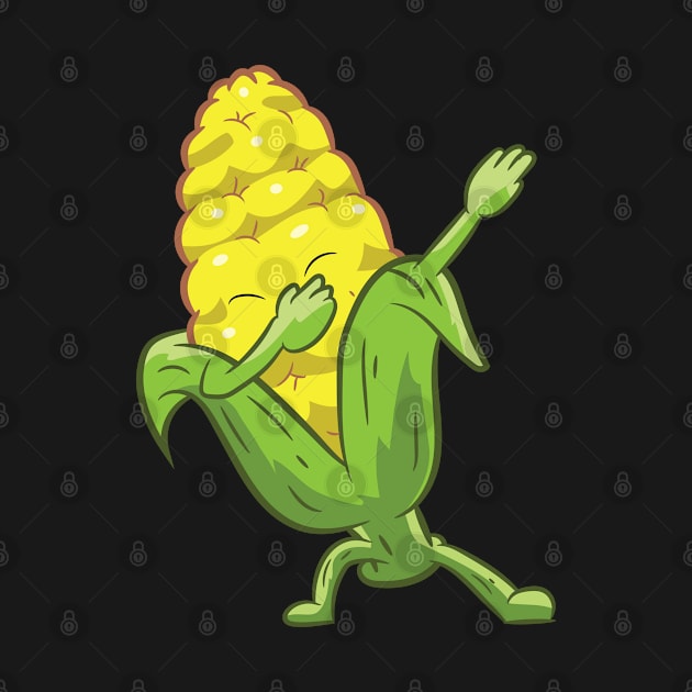 Dabbing Corn Cute Dancing Corn Gift For Corn Farmer by EQDesigns