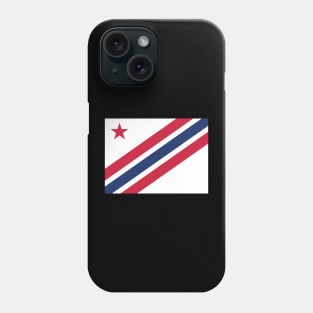 Inspector General flag of the Norwegian coastal artillery Phone Case