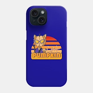 Cool Cat Pumpkin Phone Case