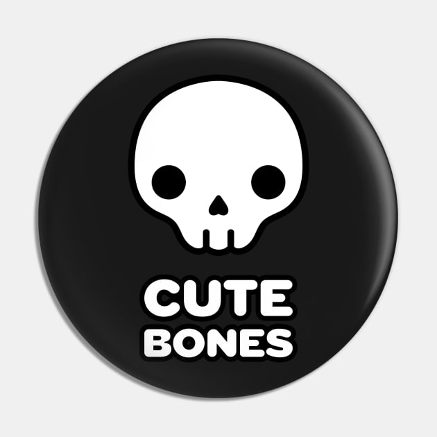 Cute skull Pin by laura-nagel