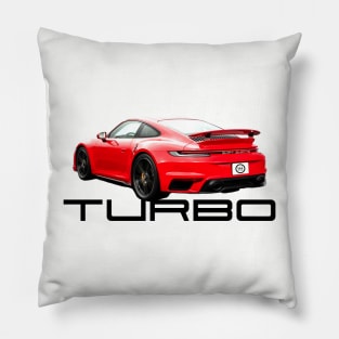 Everyday Supercar – 992 Turbo S 911 Turbo Inspired Pillow