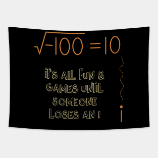 Someone Loses An i, Version 3 Tapestry