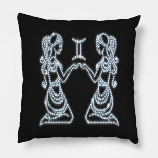 Gemini Zodiac Astrology Horoscope Birthday Pillow