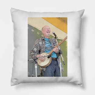 Pete Seeger Photograph Pillow