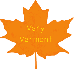 Very Vermont Maple Leaf Magnet