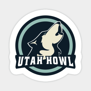 Utah Howl Magnet