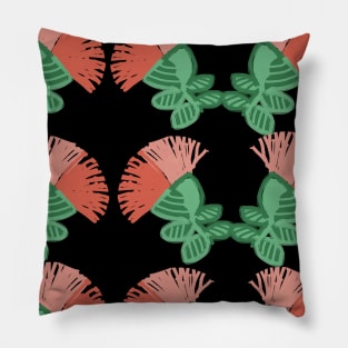 New Zealand Pohutukawa Tree Pillow