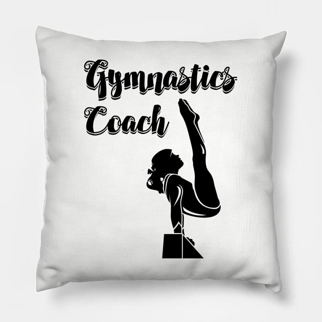 Gymnastics - Gymnastics Coach Pillow by Kudostees