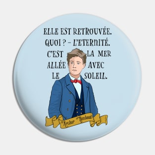 Arthur Rimbaud Eternity Pin