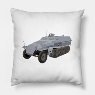 WW2 German Armored Personnel Carrier Pillow