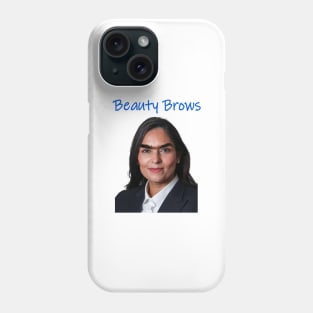 Priti Patel Beauty Brows Phone Case