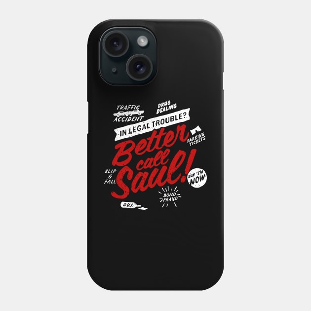 in legal trouble better call saul Phone Case by lorddeolipa