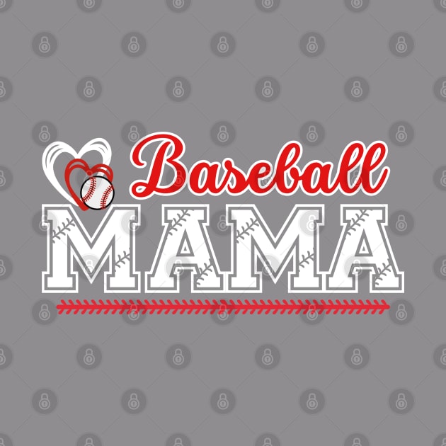 Mothers Day Shirt, Retro Baseball Mom Cool Moms Club Shirt, Funny Mom Shirt, Mom Birthday Gift, Cute Mom Gift, Rocker Mama Tee by Emouran