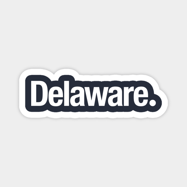 Delaware. Magnet by TheAllGoodCompany