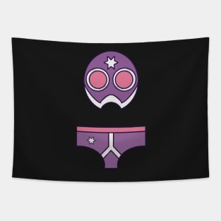 Purple Wrestling Gear Tapestry