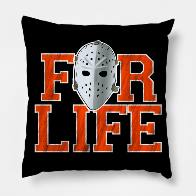 Philly Hockey For Life Pillow by generationtees