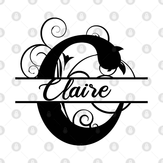 Personalized Name Monogram C - Claire by MysticMagpie