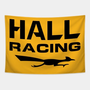 Hall Racing Team Logo Vintage Art Tapestry