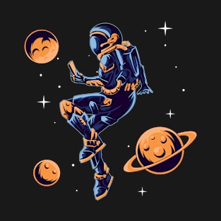 Tweeting in Space T-Shirt