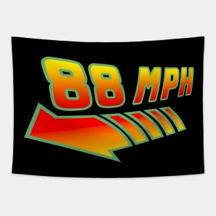 Back To The Future - 88 mph Tapestry