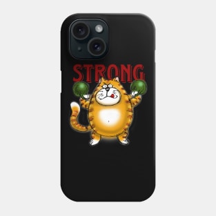 Be STRONG Muscle Cat Phone Case