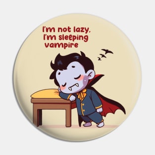 I'm not lazy Pin