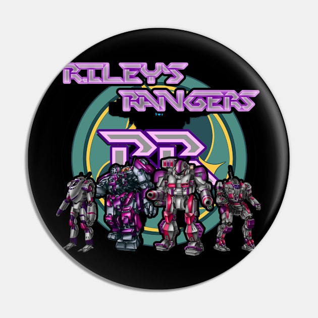 Riley's Rangers 2 Pin by Oswald's Oddities