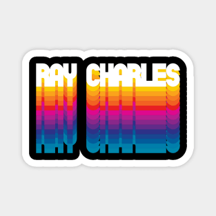 Retro Ray Proud Name Personalized Gift Rainbow Style Magnet