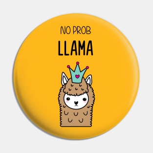 Funny Llama Pin