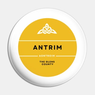 Antrim, County and GAA Colours Pin