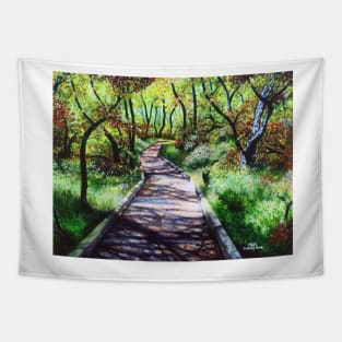 'AUTUMN ON THE GREENWAY' Tapestry