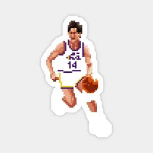 Jeff Hornacek Pixel Dribble Magnet