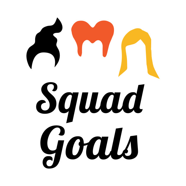 Download Halloween Squad Goals - Hocus Pocus - T-Shirt | TeePublic