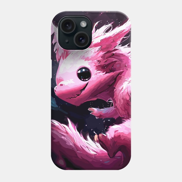 Cute pink dragon Phone Case by TomFrontierArt